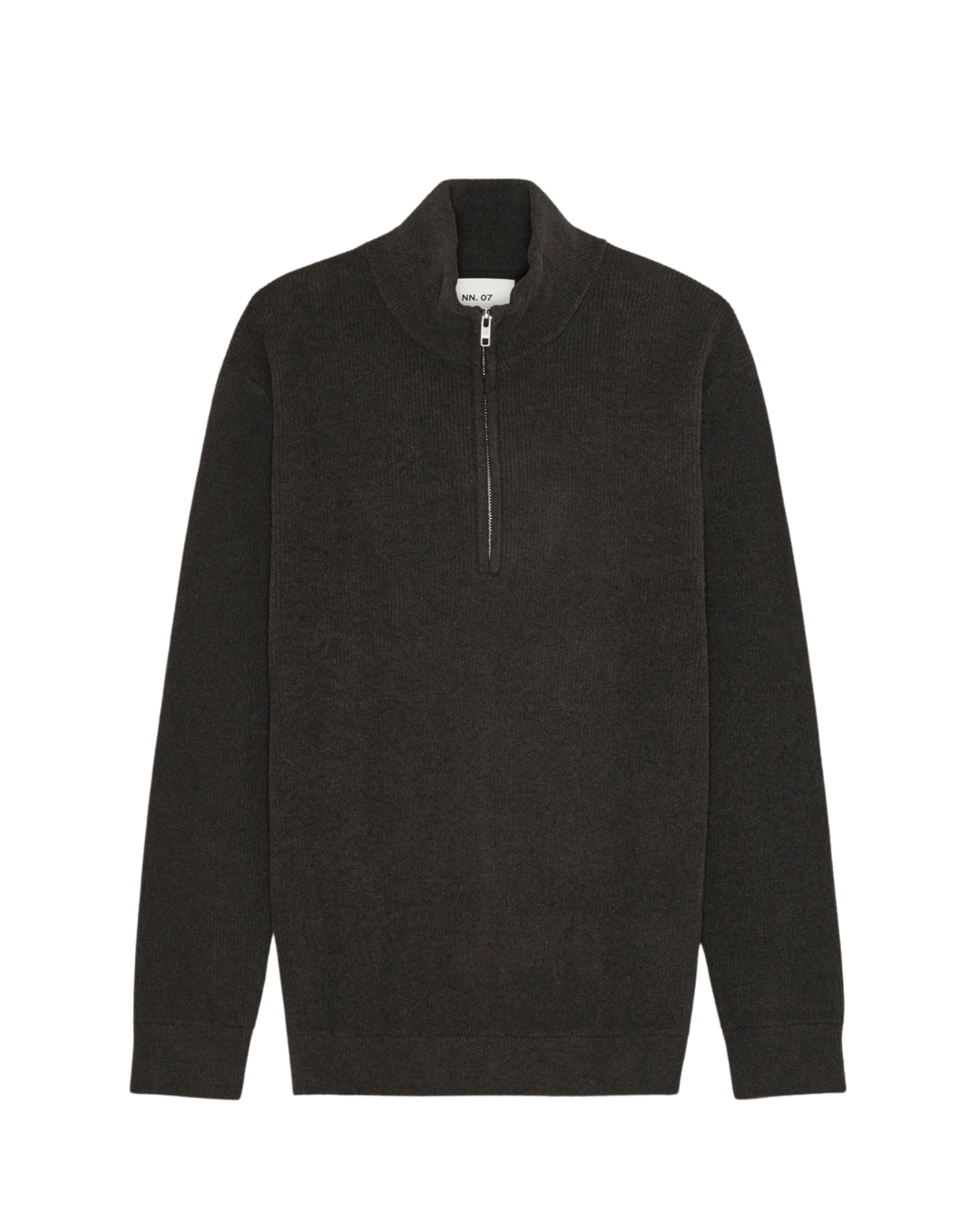 Danny Half Zip 6429 - Deep Truffle