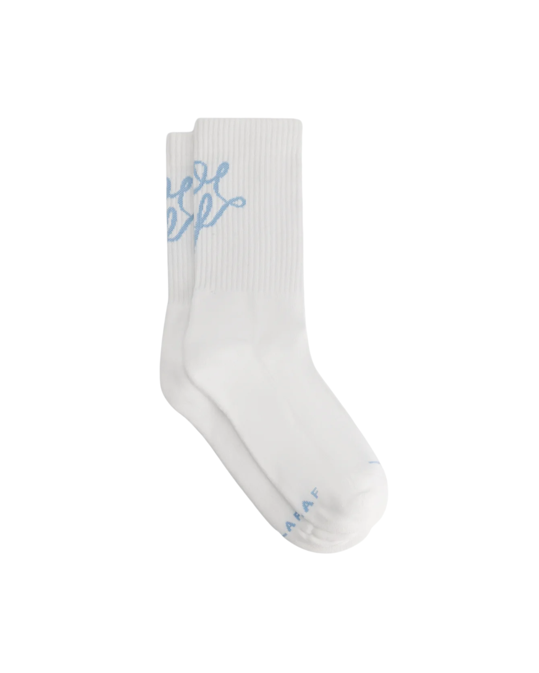 Olaf - Monogram Logo Socks - Optical White