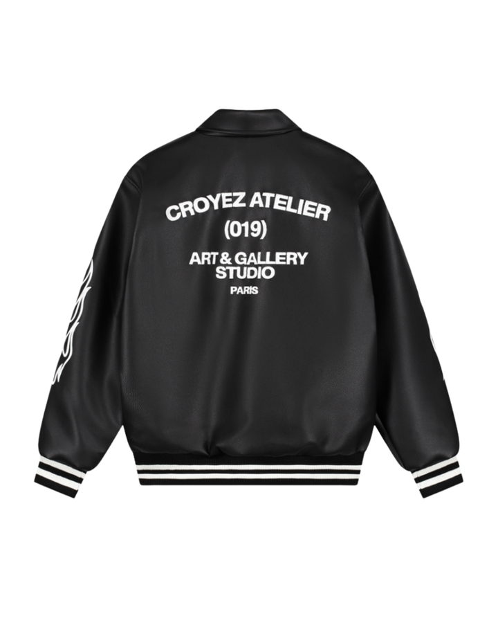 Studio Leather Jacket - Black