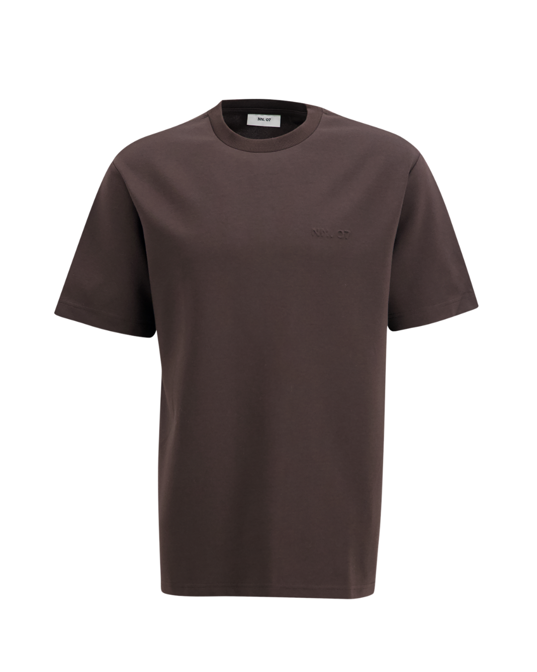 Nat Ss Logo Tee 3457 - Deep Truffle