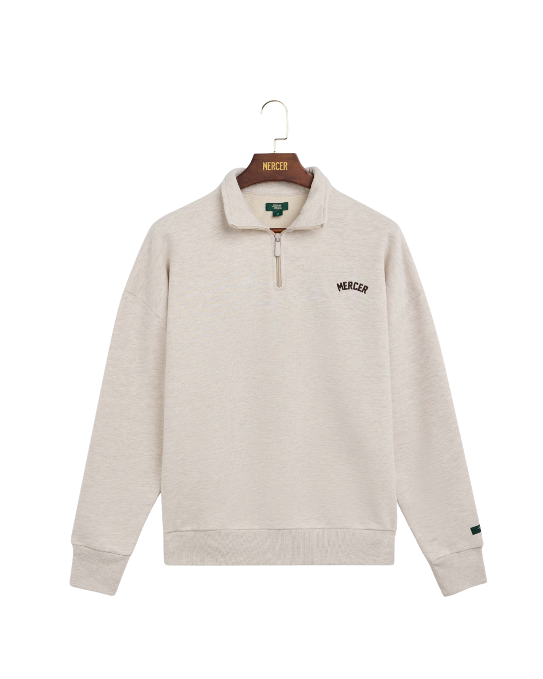 Quarter Zip - Light Sand