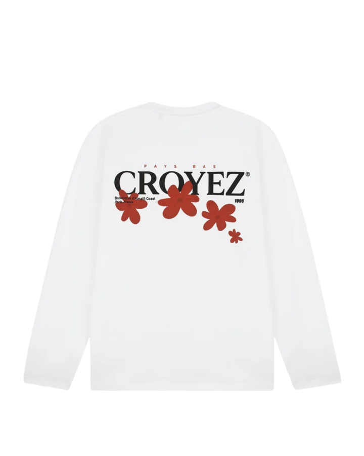 Croyez Botanique Longsleeve T-Shirt - White