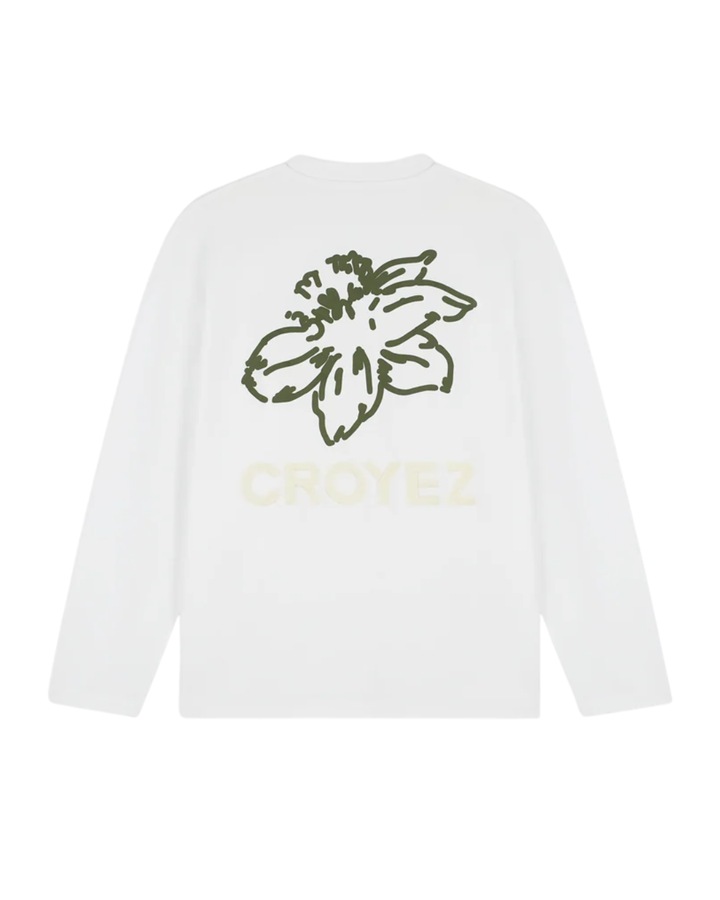 Croyez Gardener Longsleeve T-Shirt - White