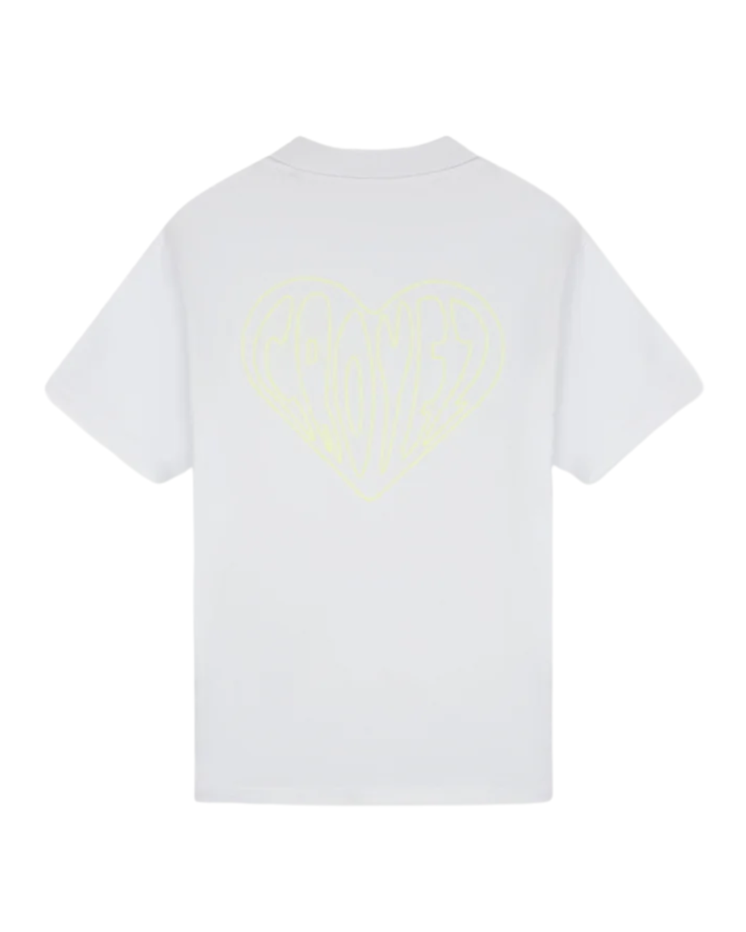 Croyez Stitched Heart T-Shirt - White