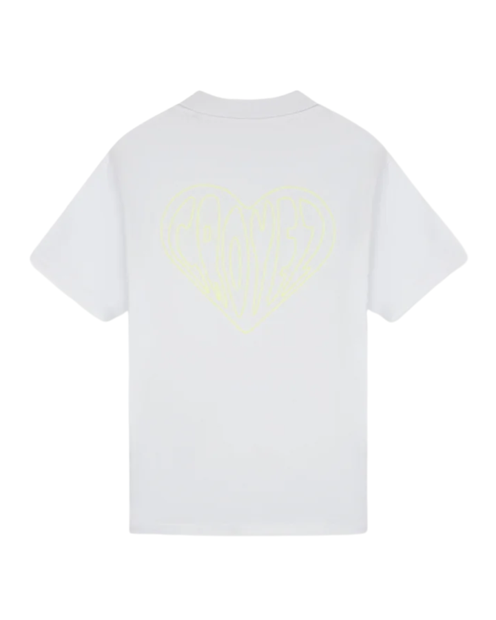 Croyez Stitched Heart T-Shirt - White