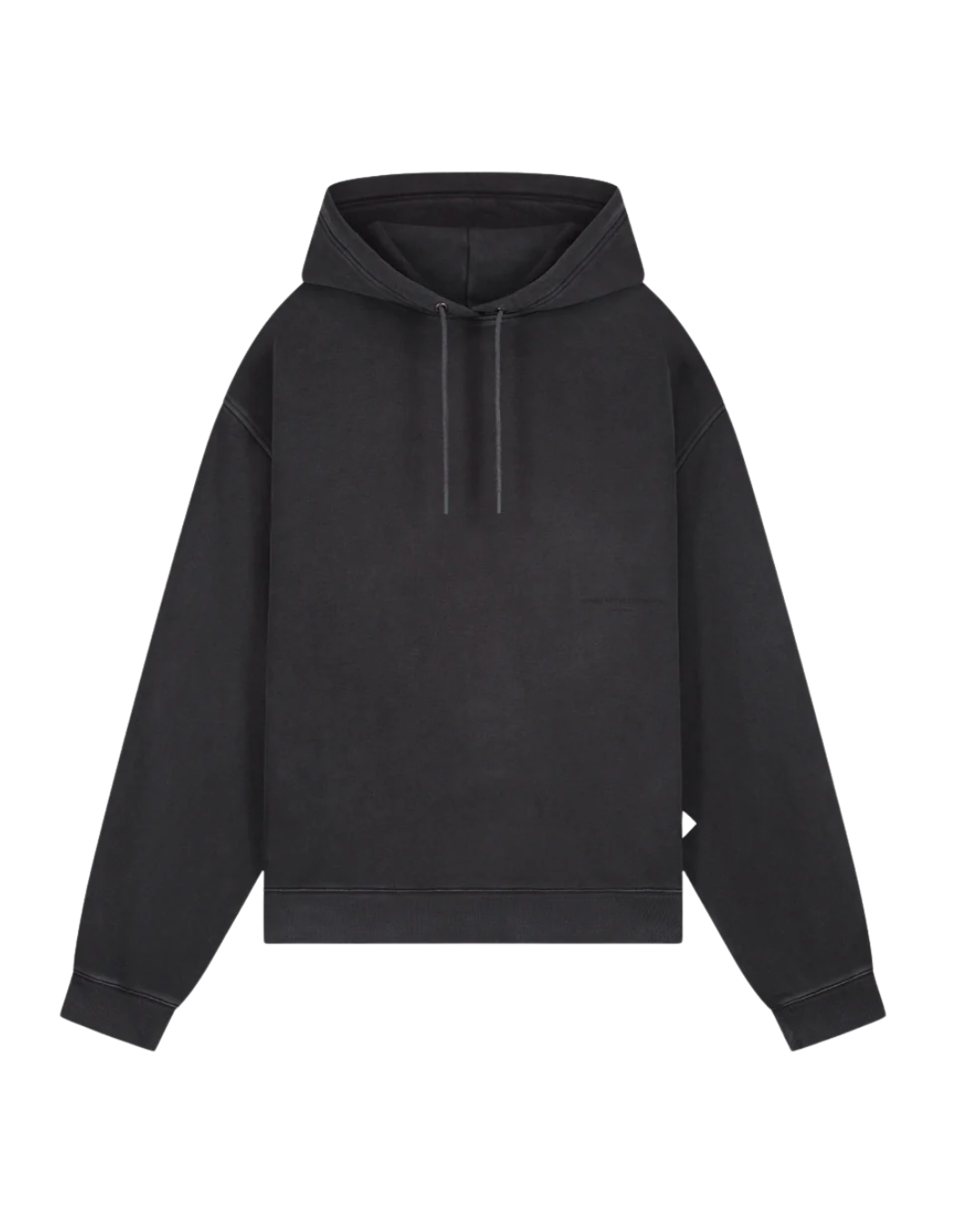 Law of the Sea Ripplet Garment Dyed Hooded Sweat - Phantom