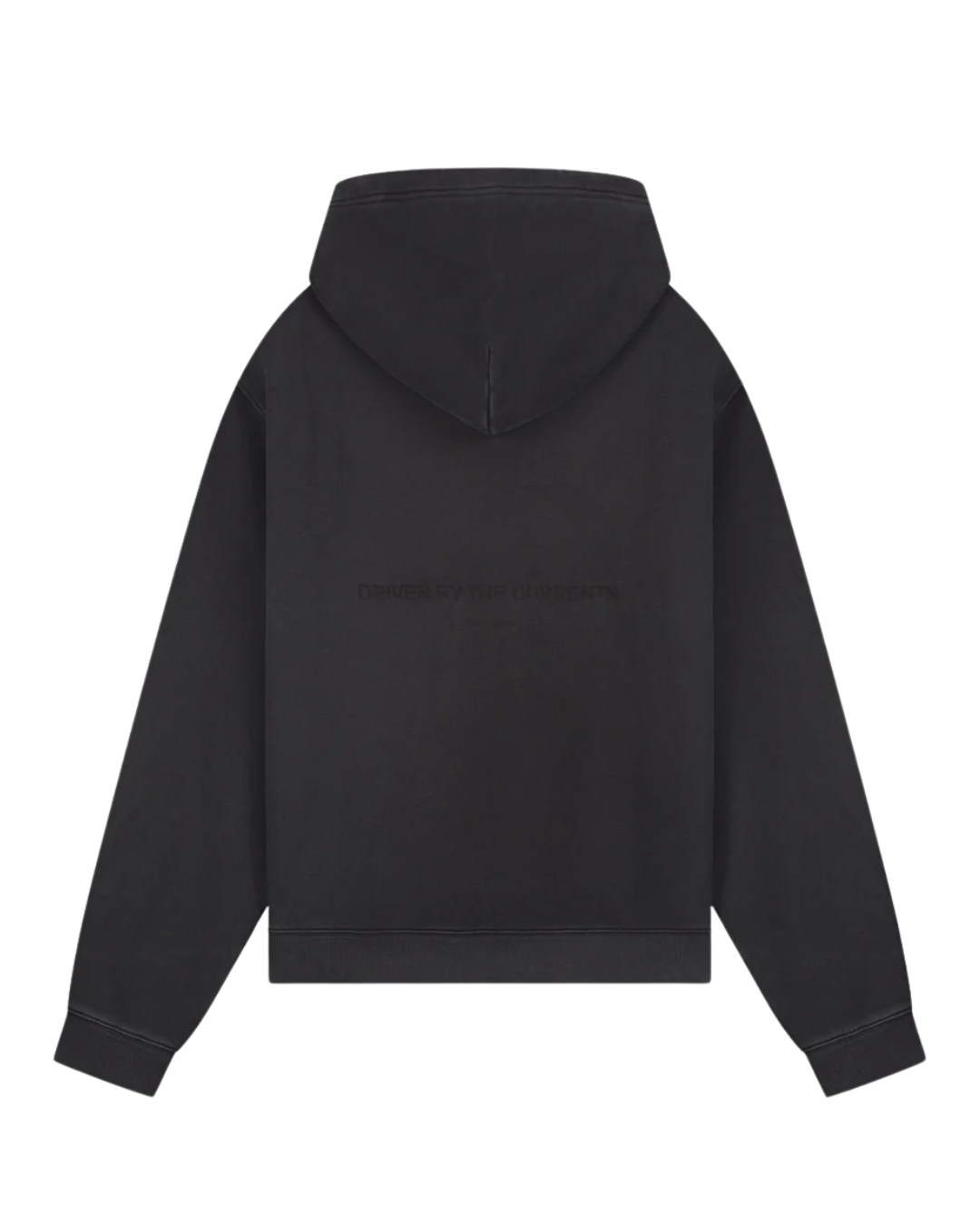 Law of the Sea Ripplet Garment Dyed Hooded Sweat - Phantom