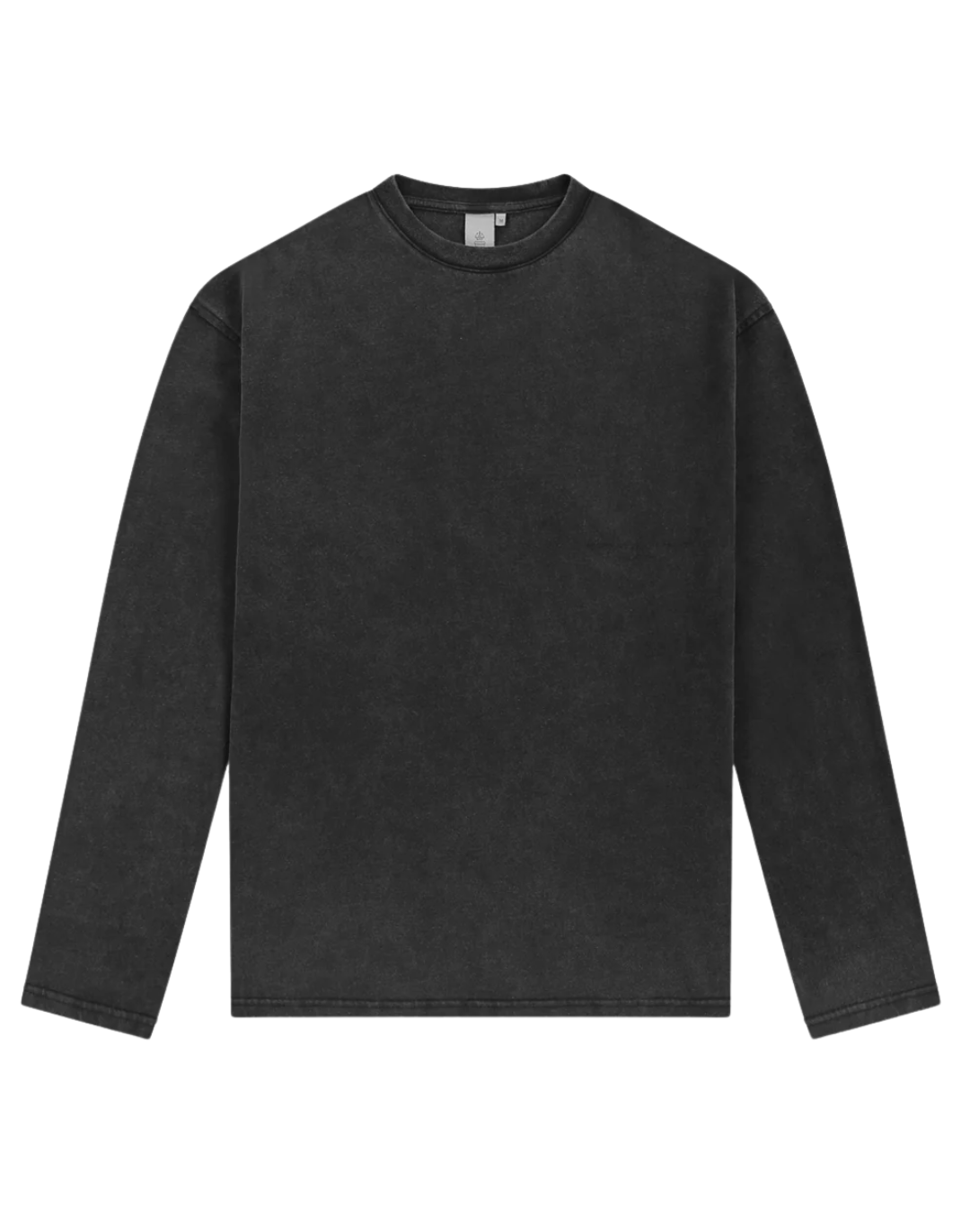 Law of the Sea Thaumas Garment Dyed Longsleeve T-Shirt - Black