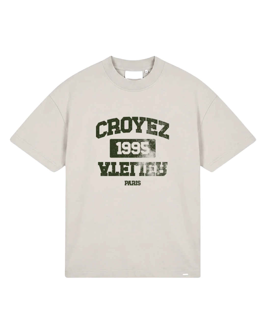Heavyweight College T-shirt - Light Beige