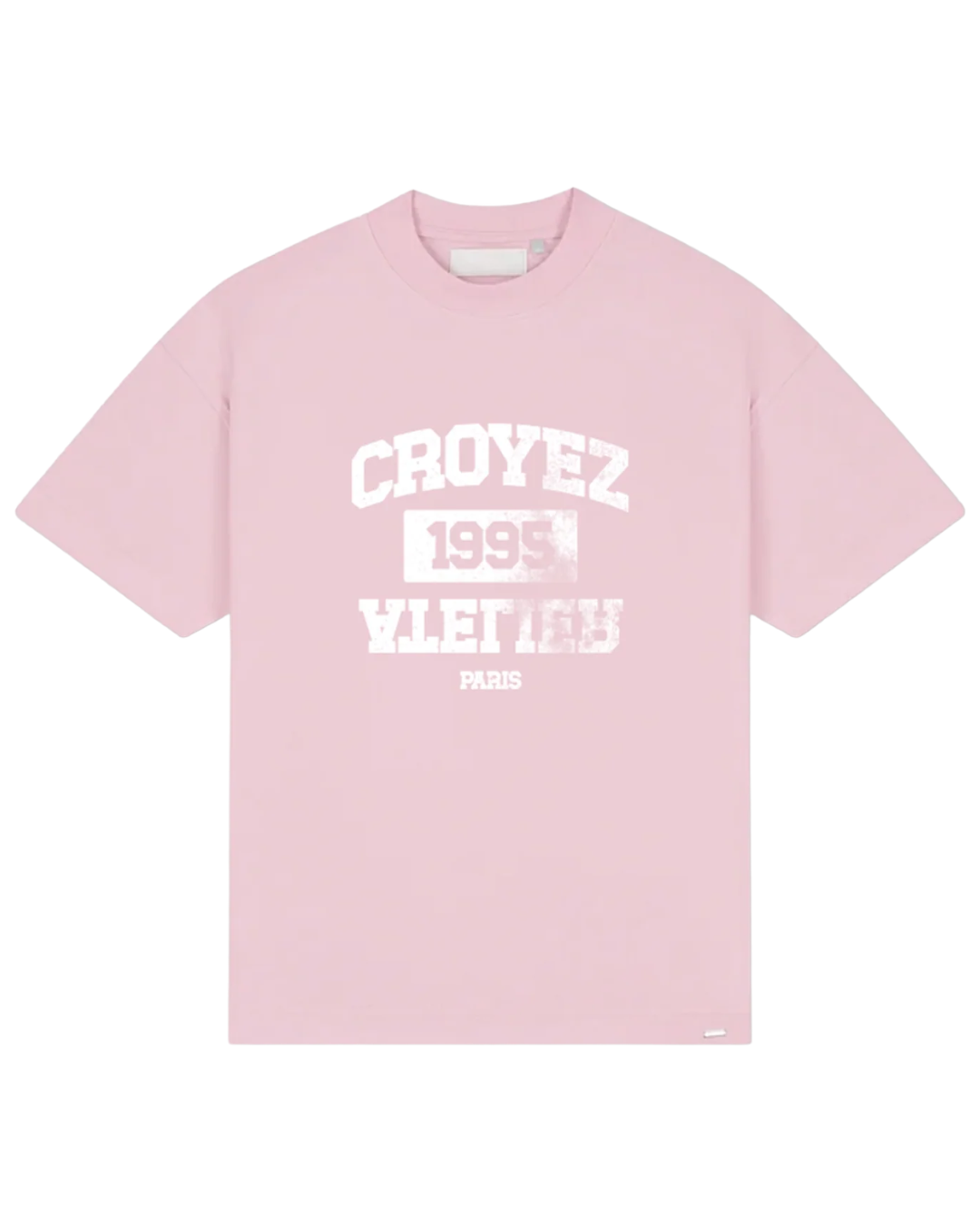 Heavyweight College T-shirt - Pink