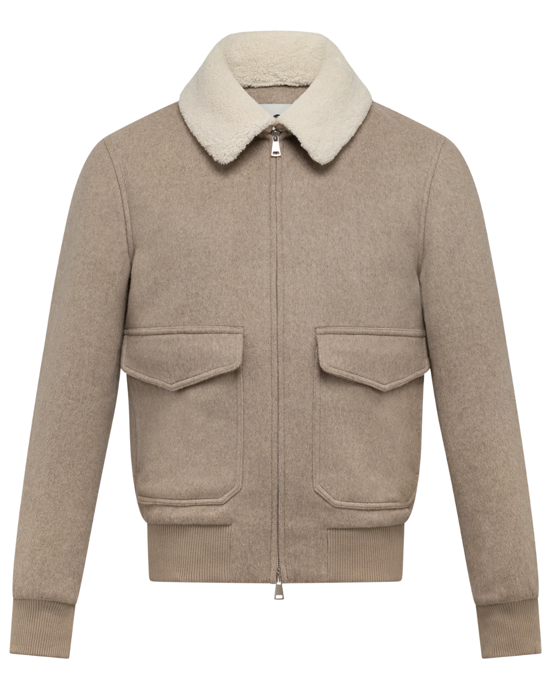 Milo Wool Jacket -  Beige Melange