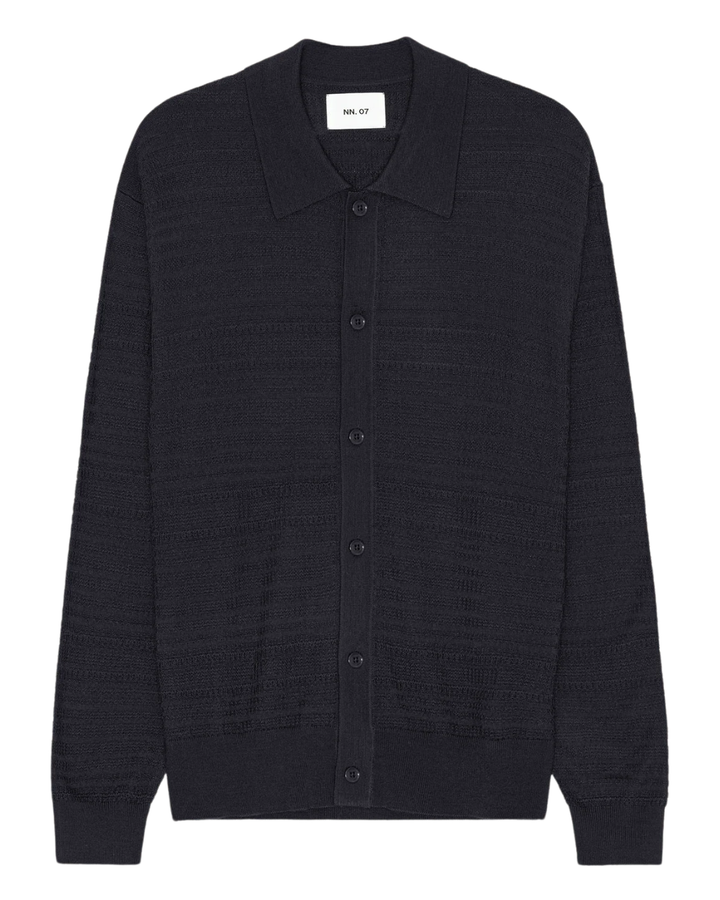 Nate Polo Cardigan 6584 - Deep Navy