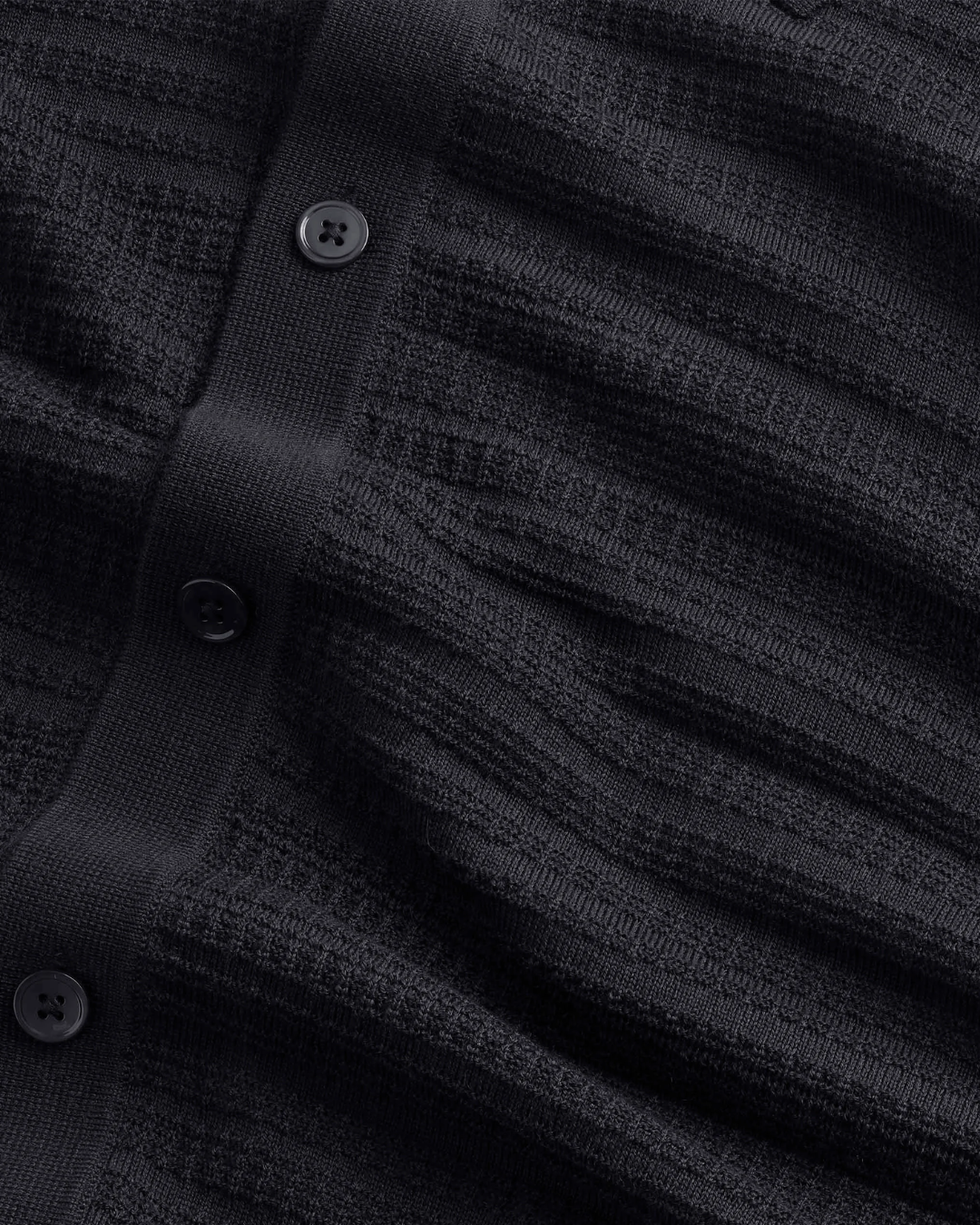 Nate Polo Cardigan 6584 - Deep Navy