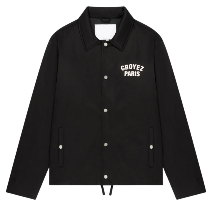 Paris Padded Coach Jacket - Black