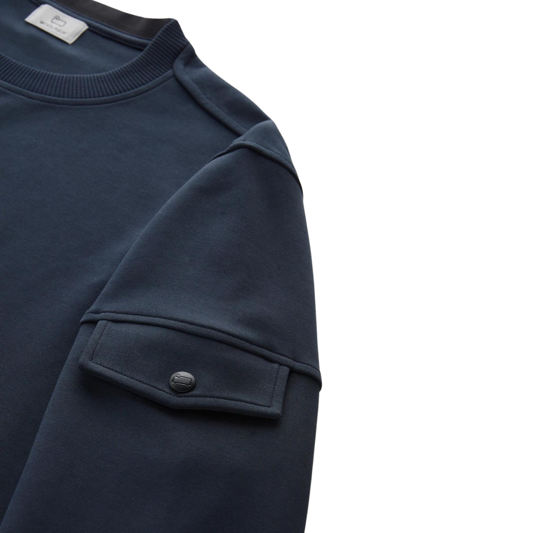 Light Fleece Sweatshirt - Melton Blue