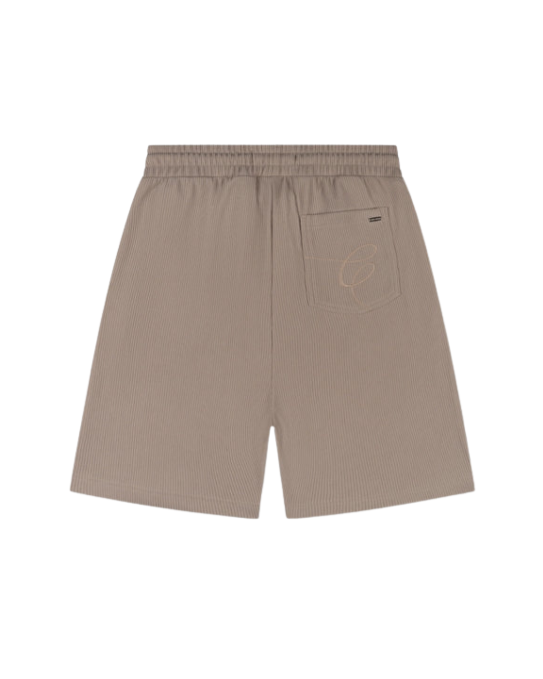Ribbed Shorts - Sand