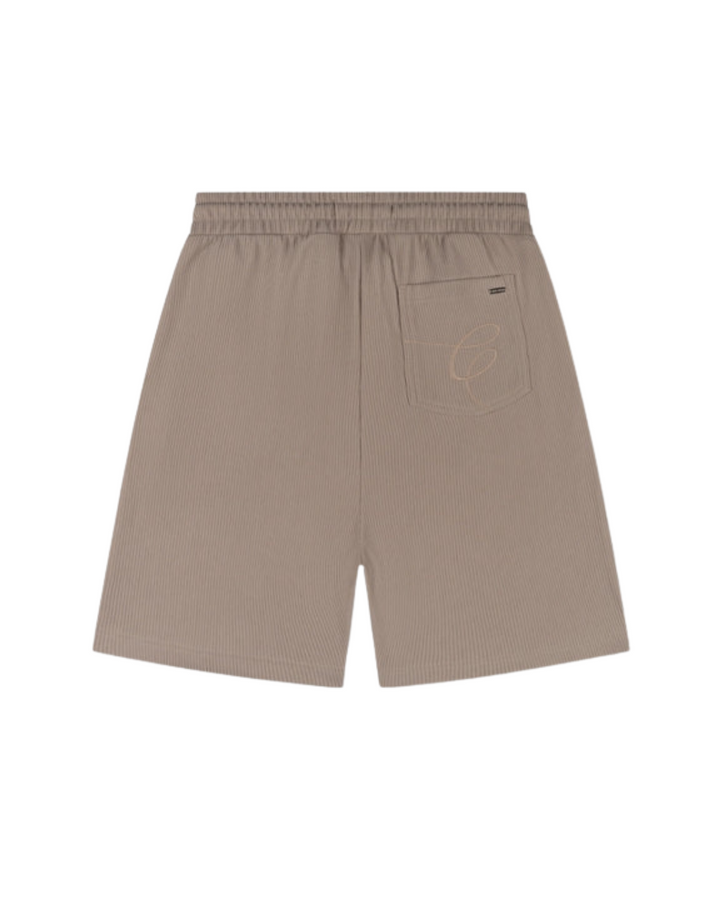 Ribbed Shorts - Sand