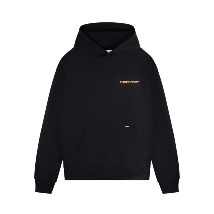 Family Owned Bussiness Hoodie - Black/Yellow