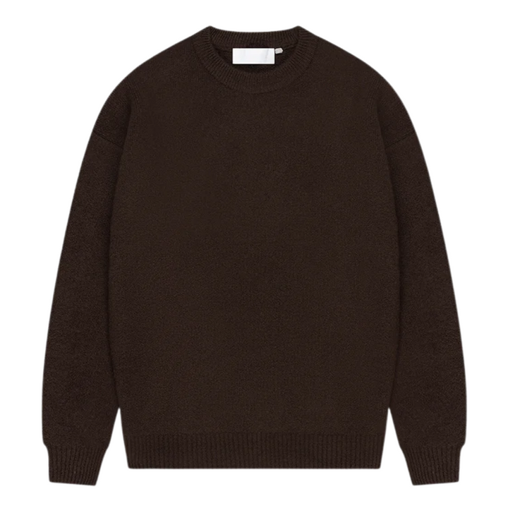 Gallery Knit Sweater - Brown