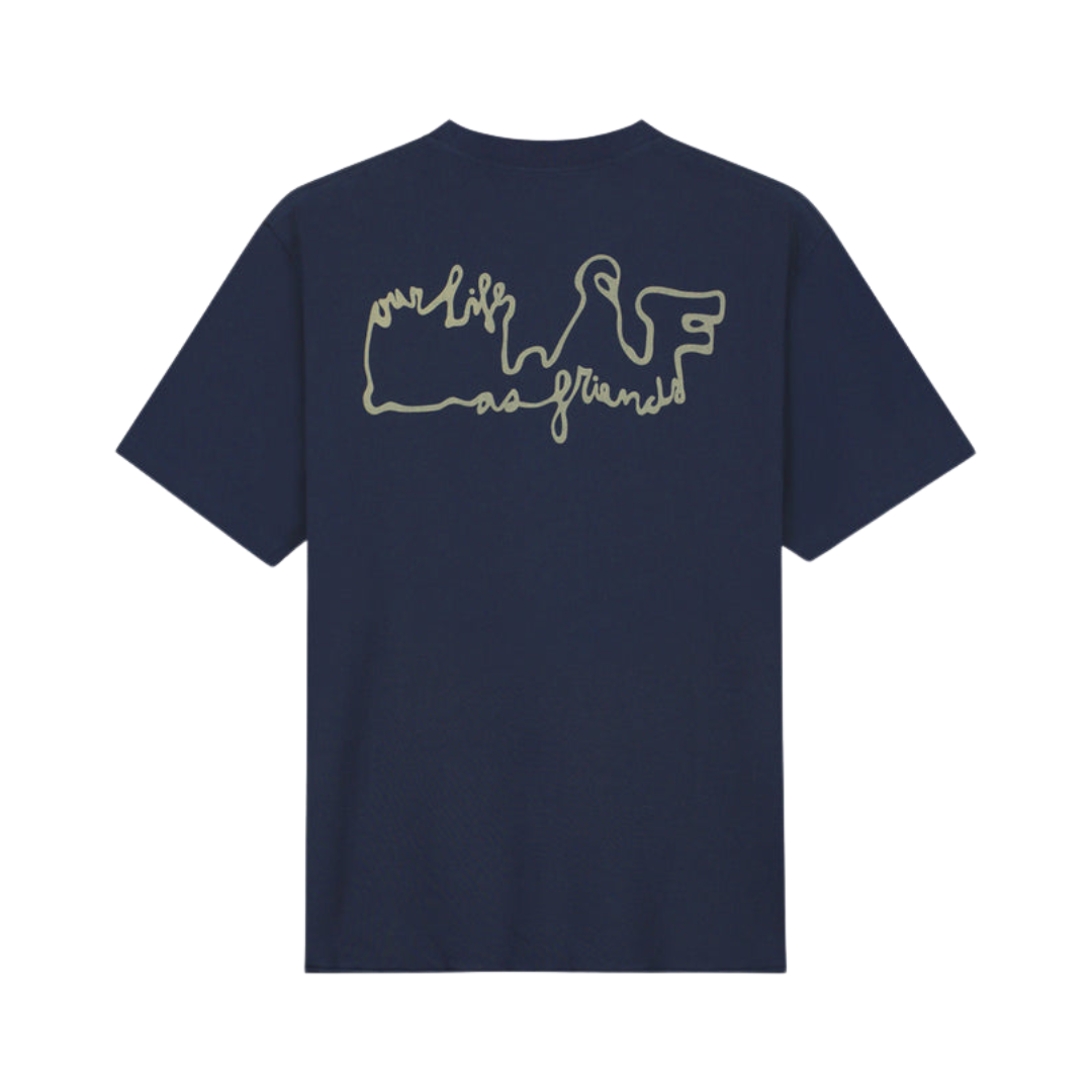Skyline Logo Tee - Navy
