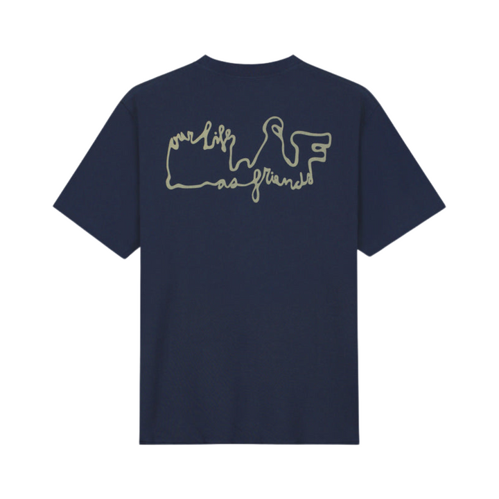Skyline Logo Tee - Navy