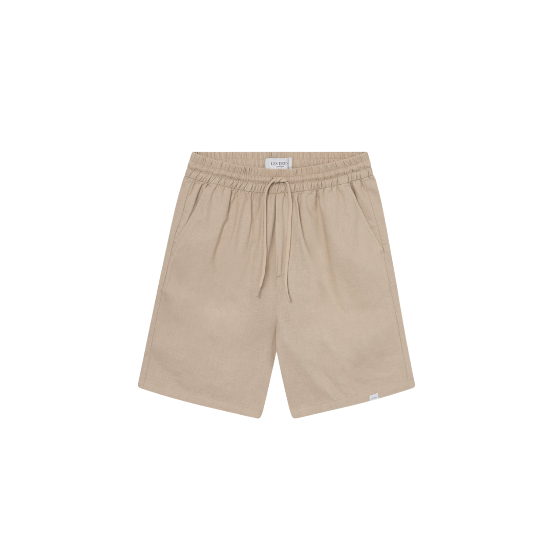 Otto Linen Shorts - LIght Sand Desert