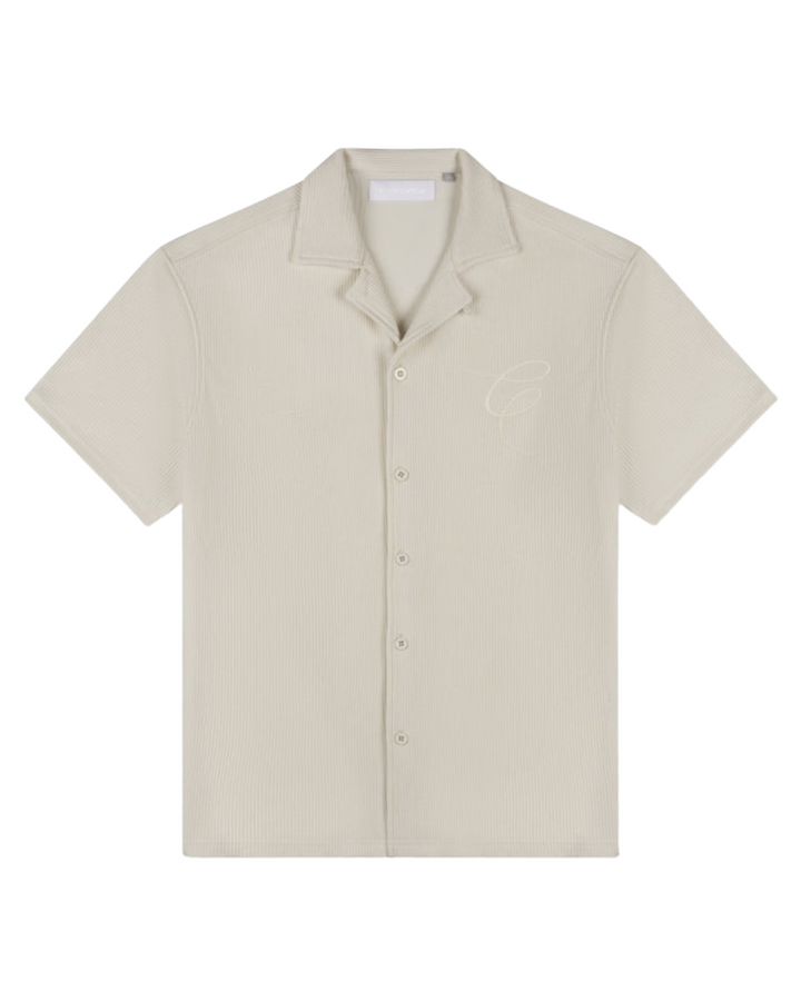 Ribbed Shirt - Off White