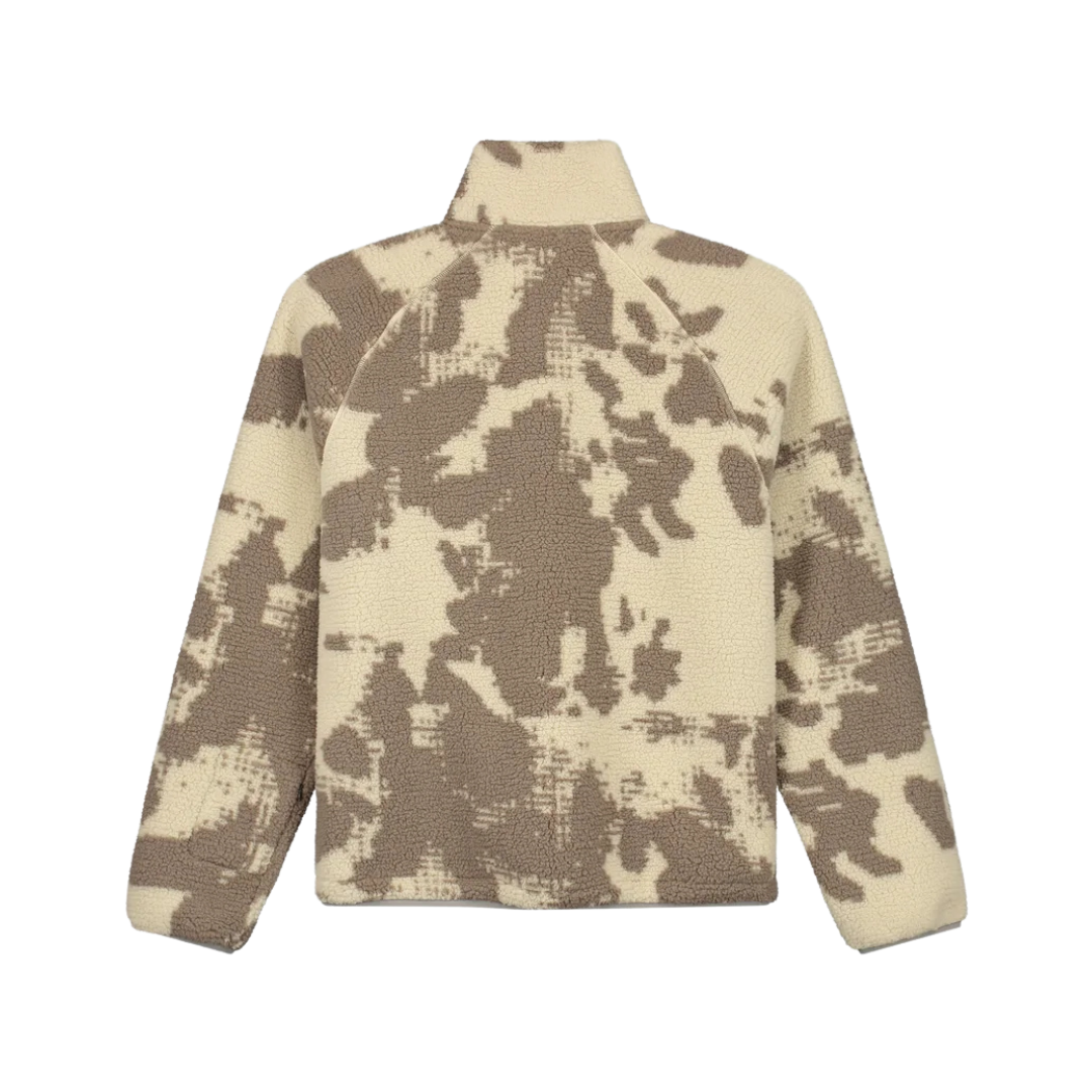 Pixel Fleece Jacket - Bark