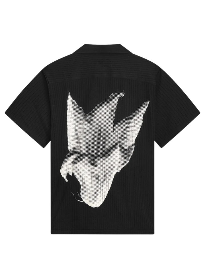 Resort Shirt Mesh - Black