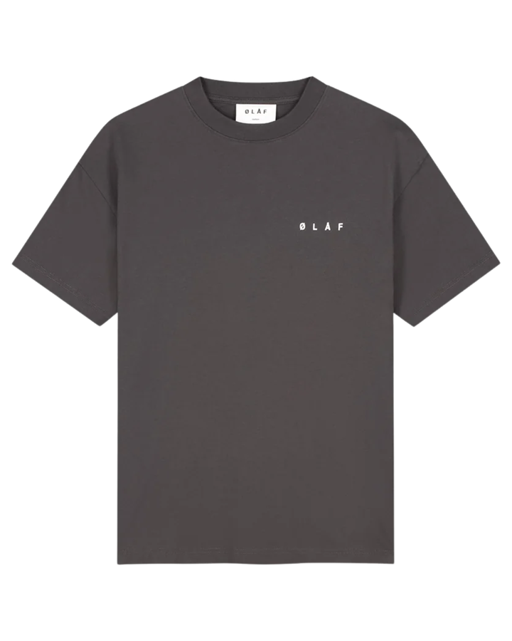Crafted Face Tee - Charcoal