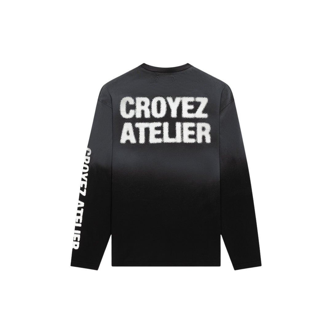 Sprayed Atelier Longsleeve - Black