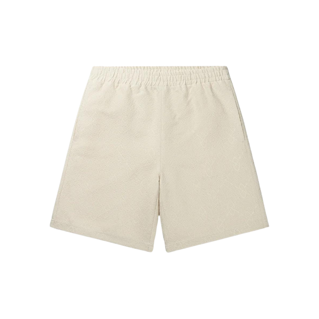 Shakir Shield Boucle Short - White