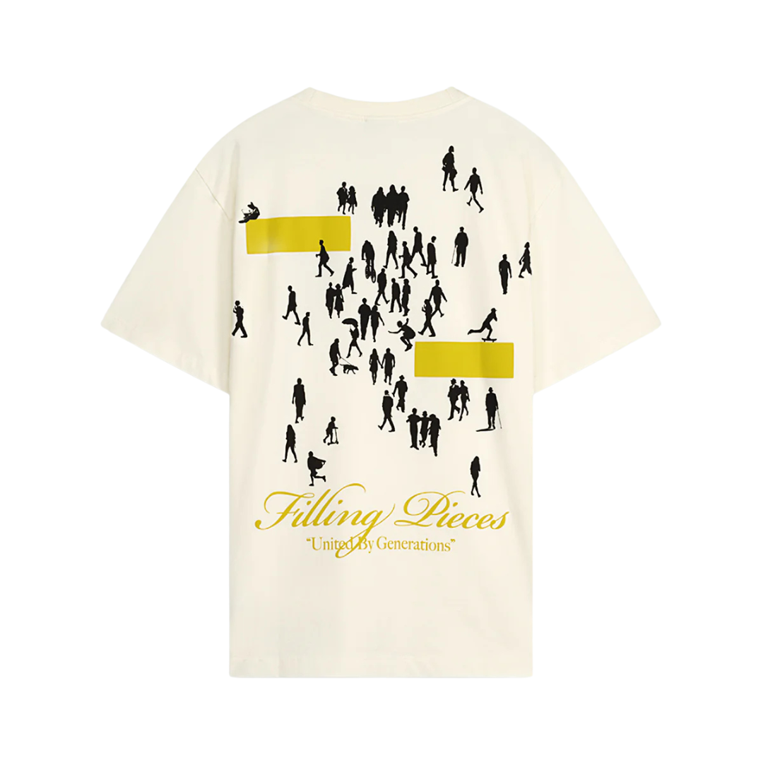 T-Shirt United by Generations - Antique White