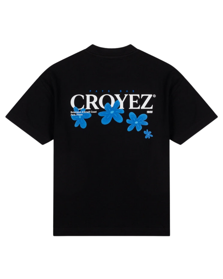 Botanique T-Shirt - Black/Cobalt