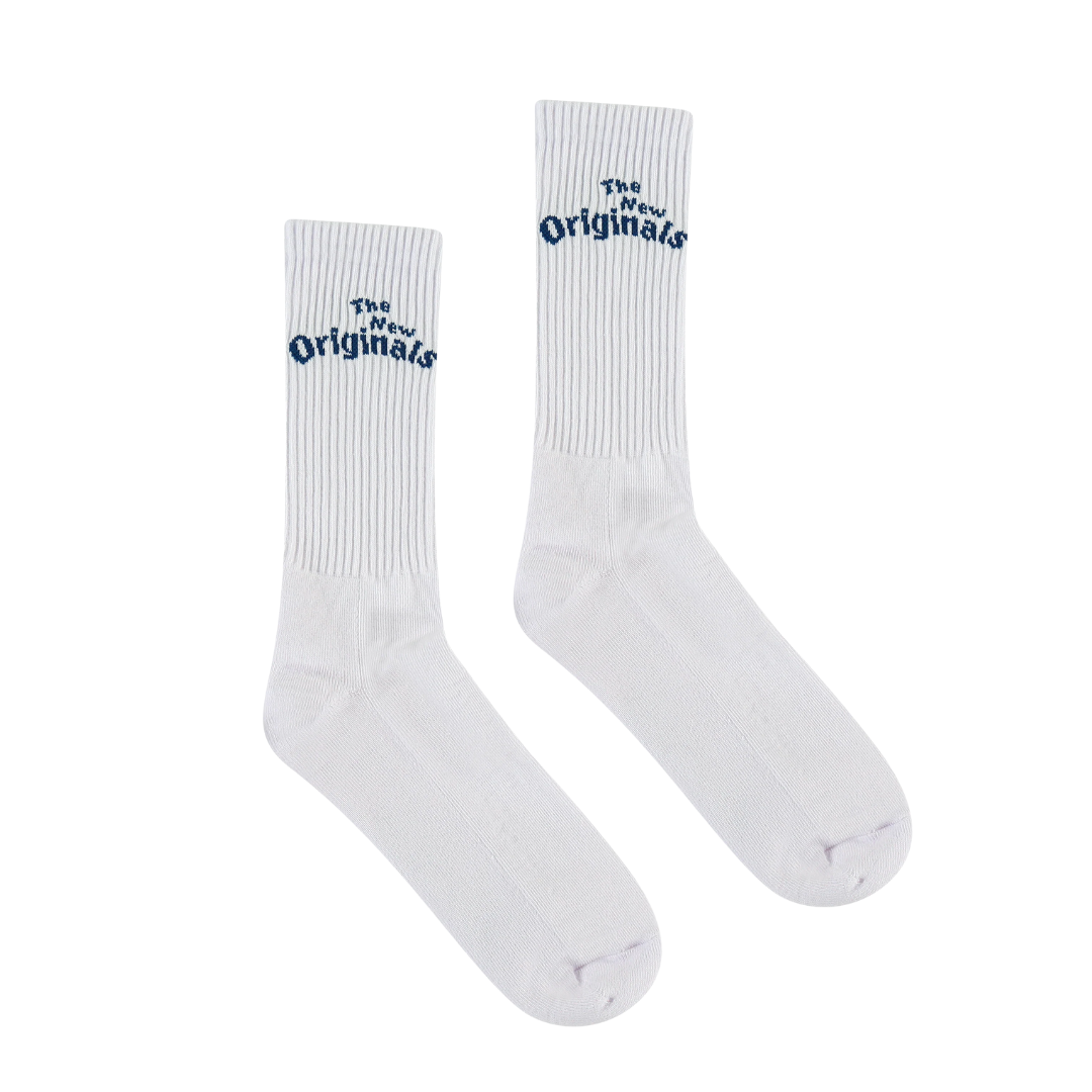 Workman Socks - White/Navy