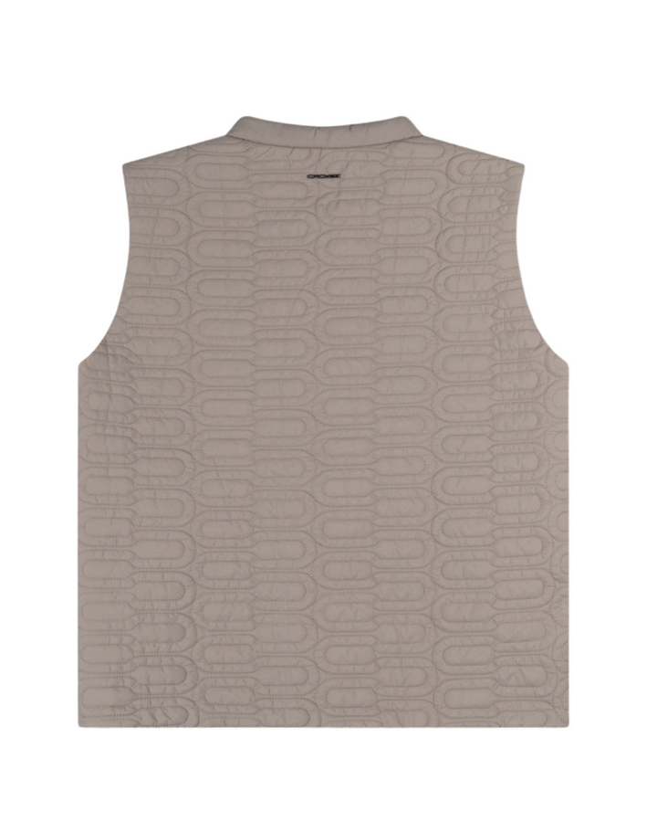 Gallery Quilted Vest - Stone