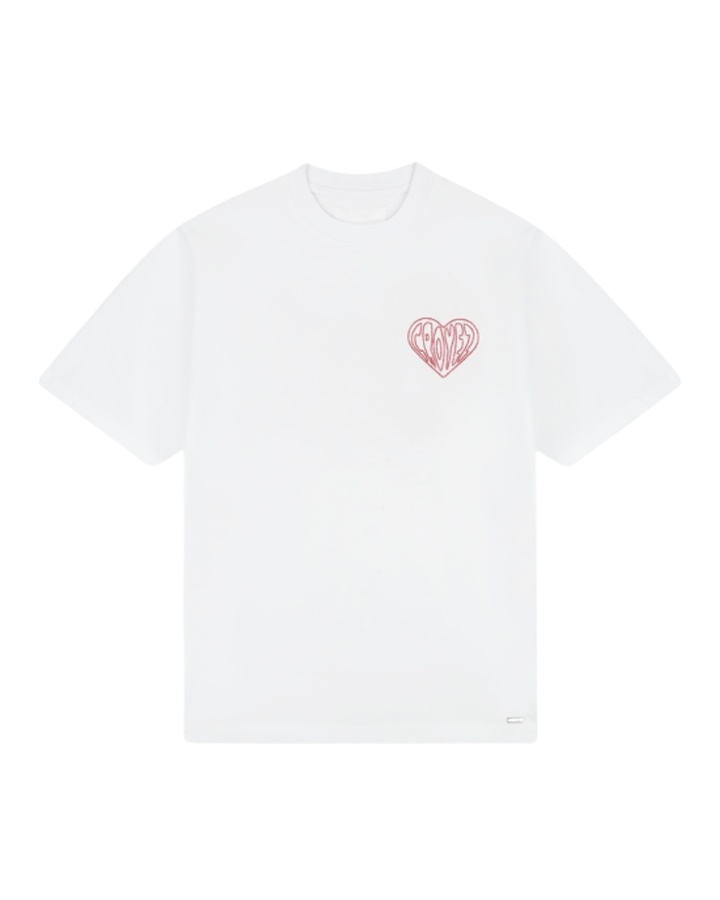 Stitched Heart T-Shirt - White