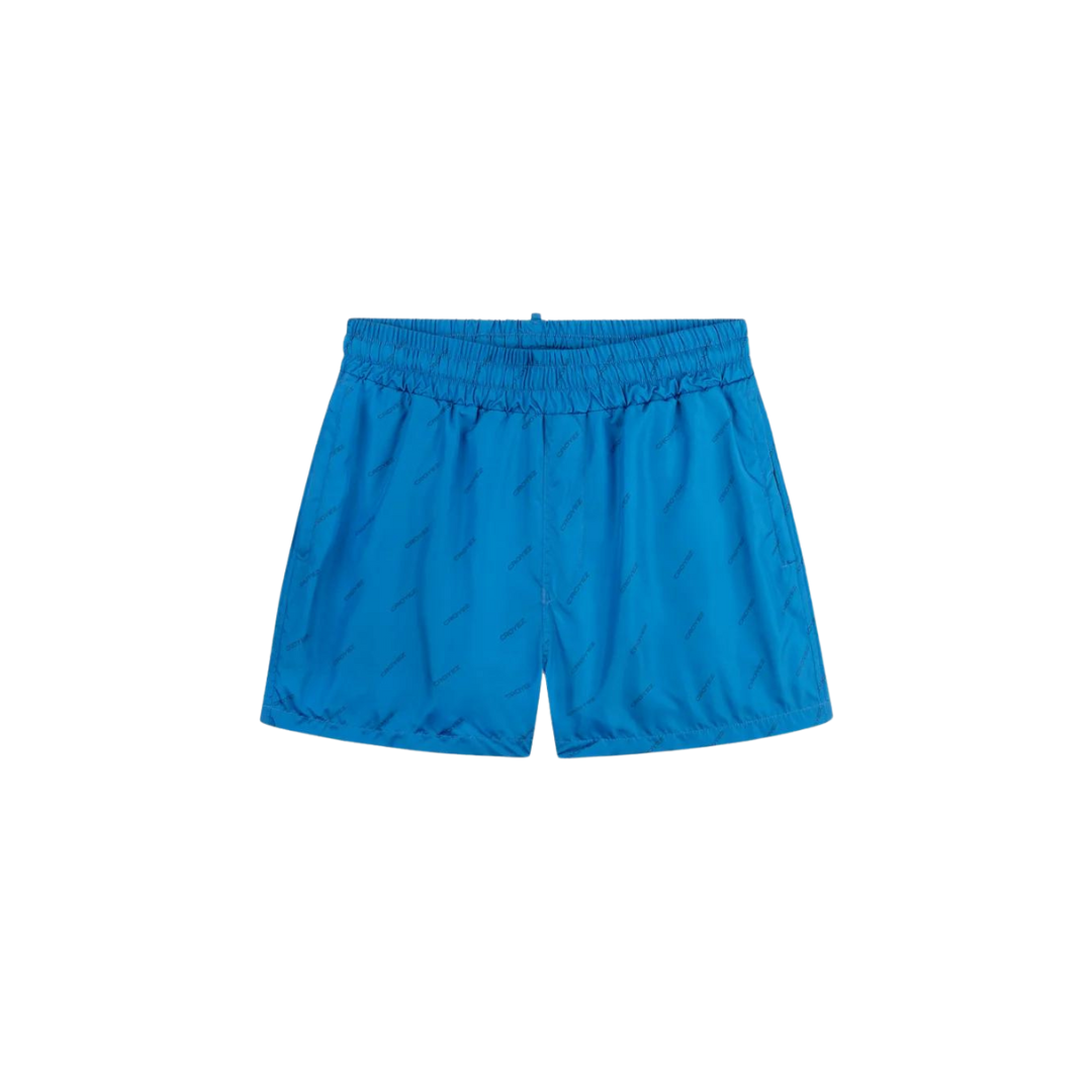 Allover Swim Shorts - Royal Blue