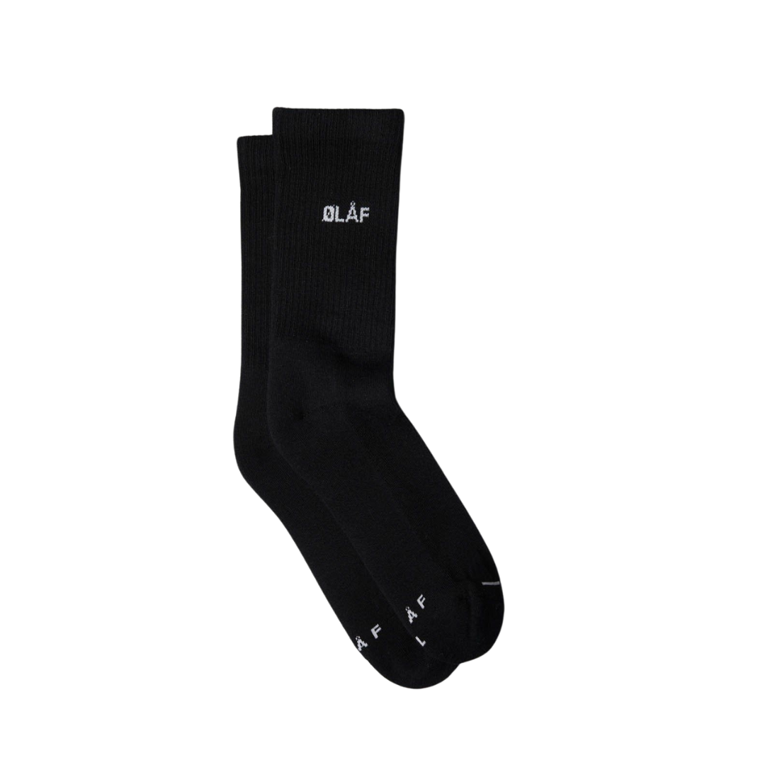 Mini Logo Socks - Black