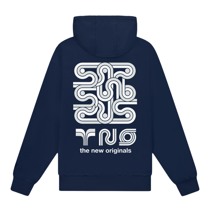 Supergraphic Hoodie - Ombre Blue