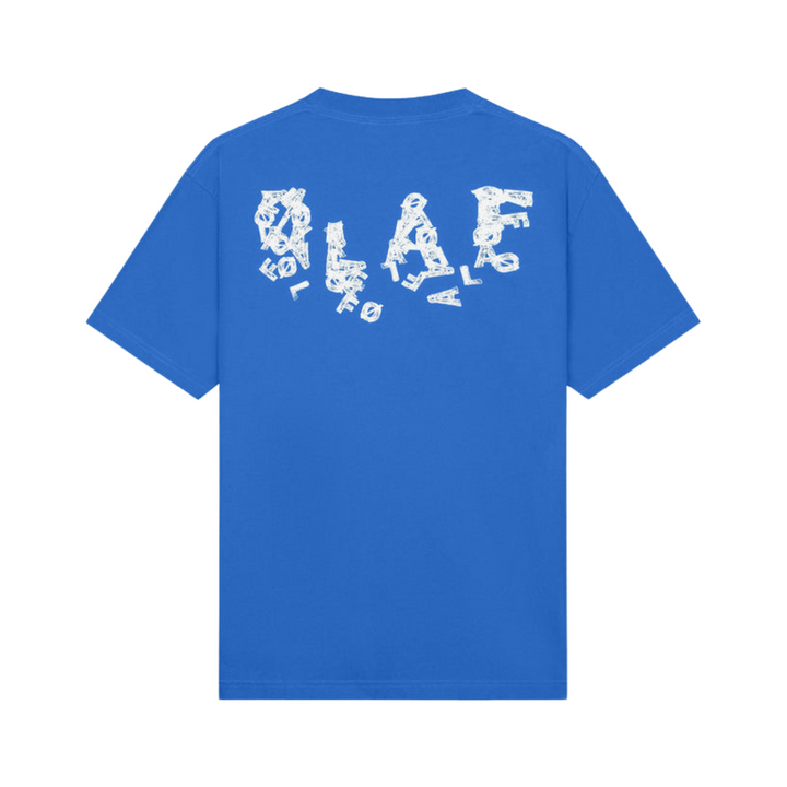 Ink Logo Tee - Bright Blue