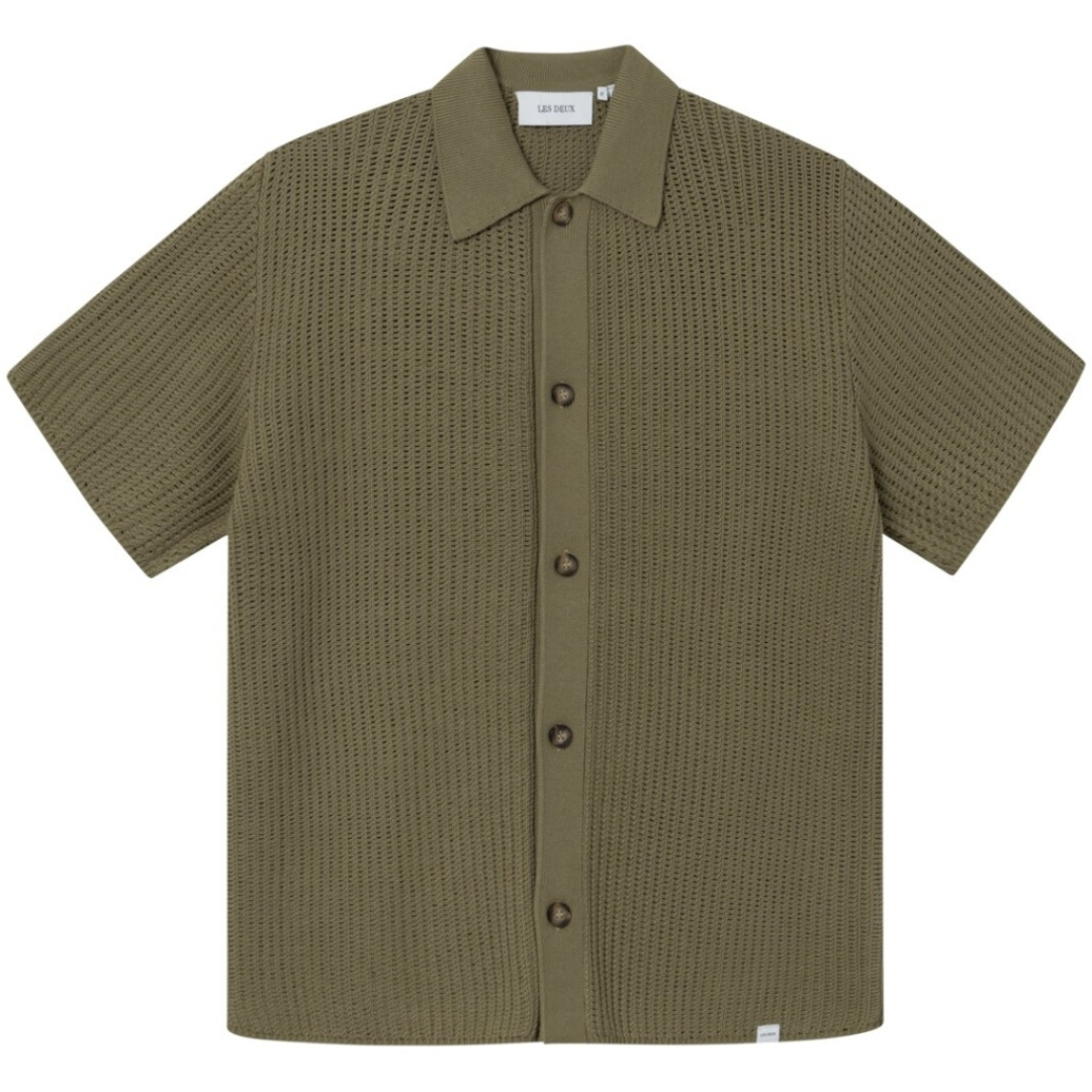 Gustavo Knit Shirt - Surplus Green
