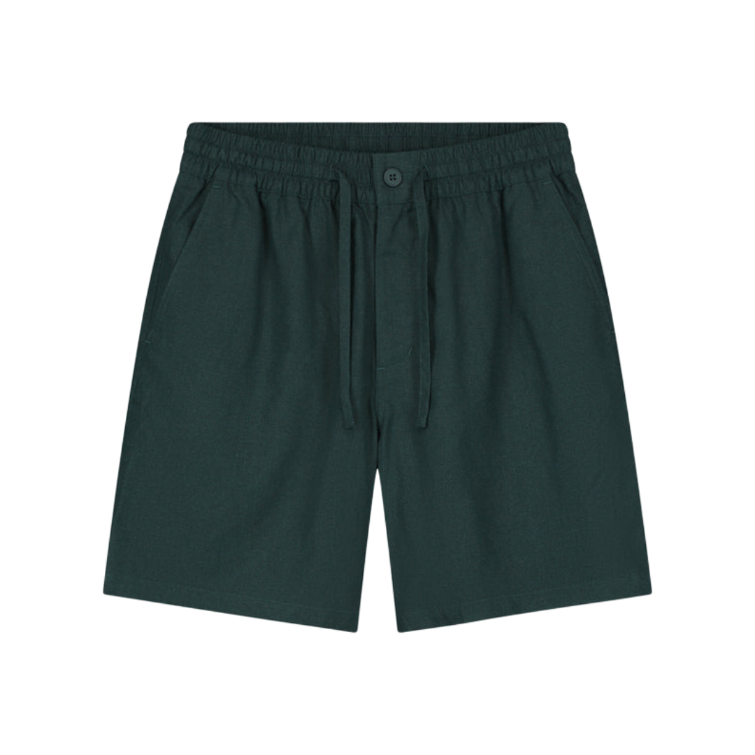 Linen Shorts - Dark Grey