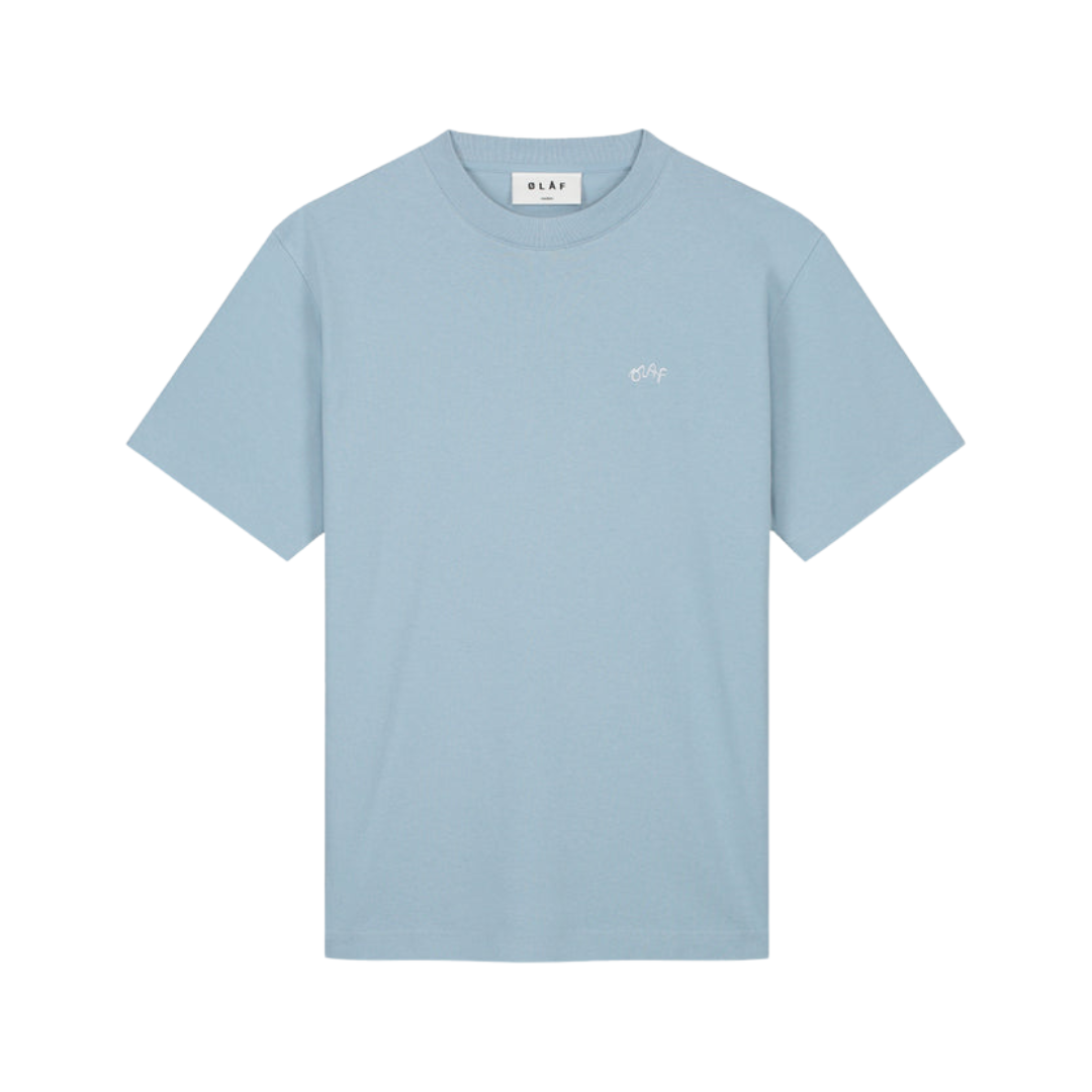 Signature Tee - Baby Blue