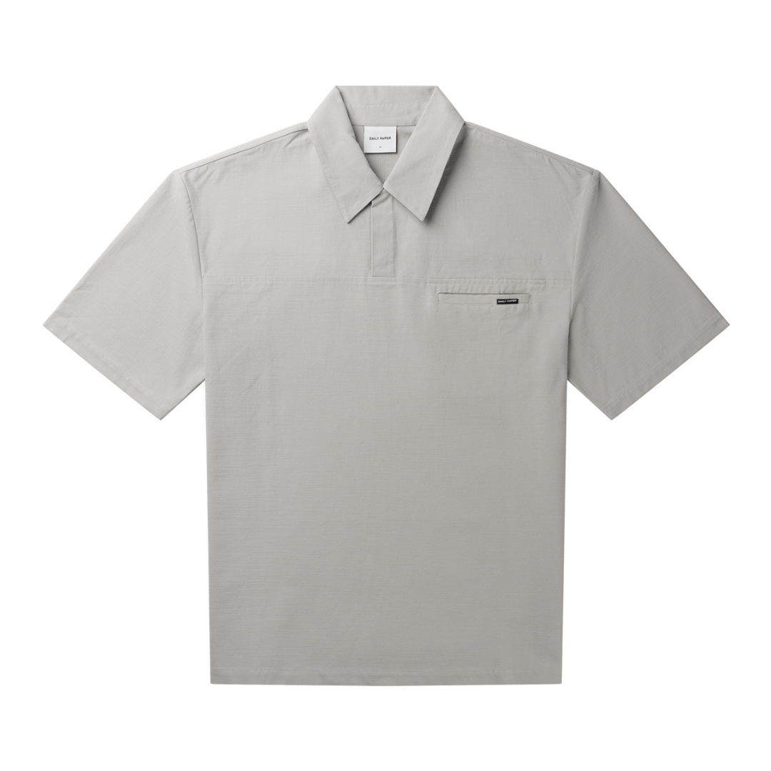 Dembe Relaxed SS Shirt - Sleet Grey