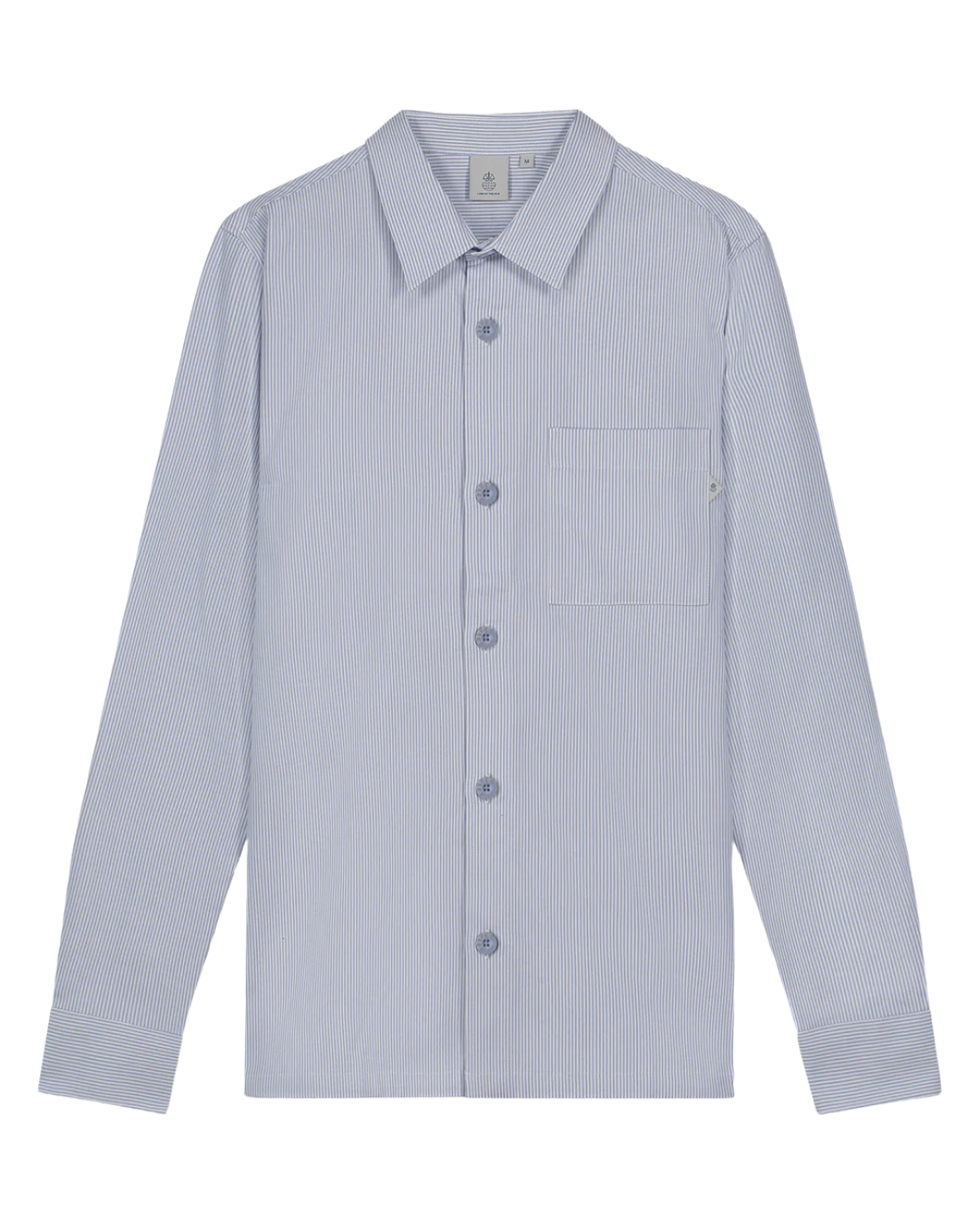 Stone Striped Dobby Shirt - Thistle Down