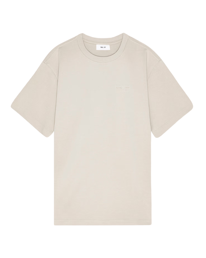 Nat Ss Logo Tee 3457 - Ivory