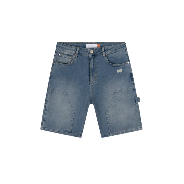 Carpenter Denim Short - Light Blue