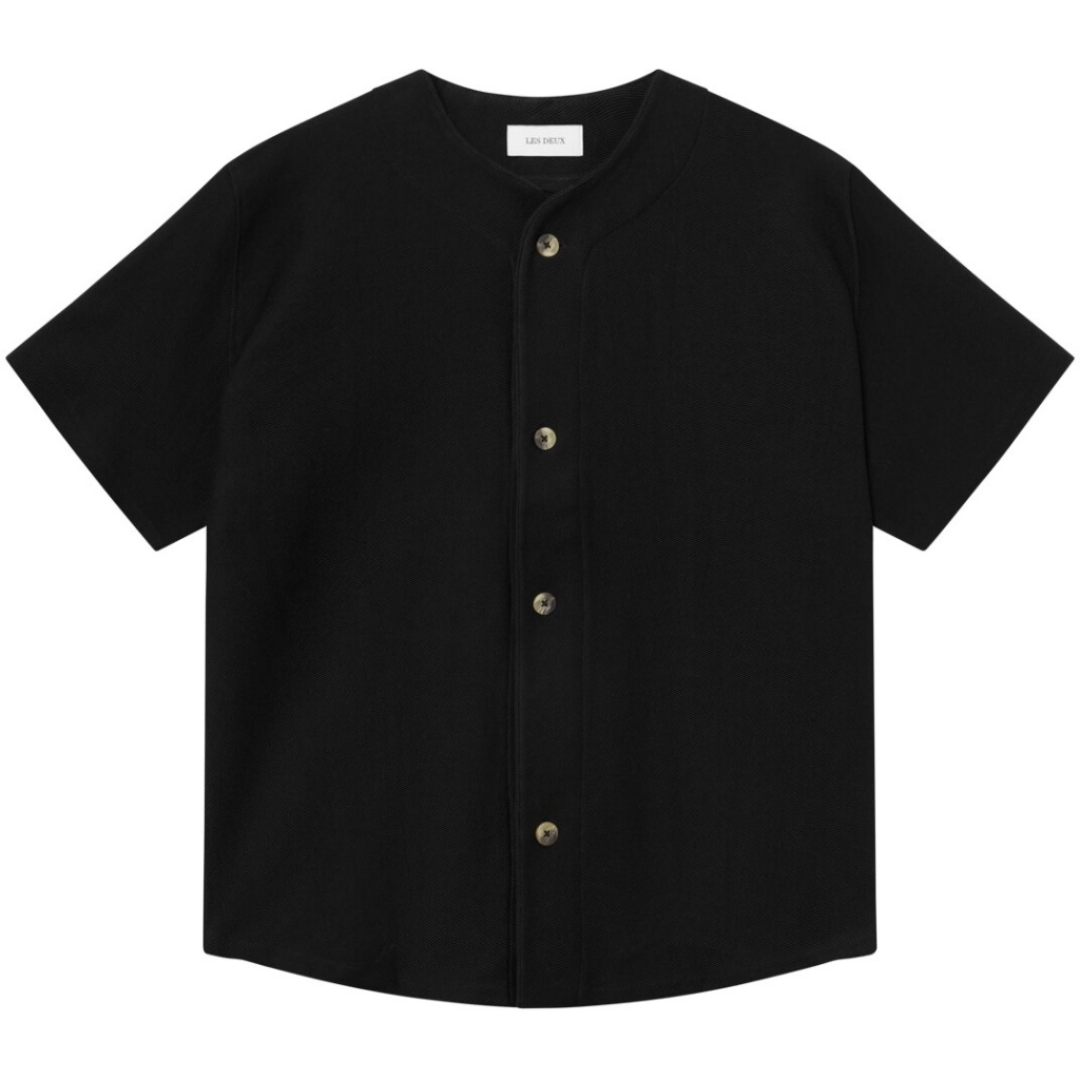 Barry Baseball Jersey SS Shirt - Black