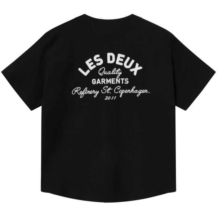 Barry Baseball Jersey SS Shirt - Black